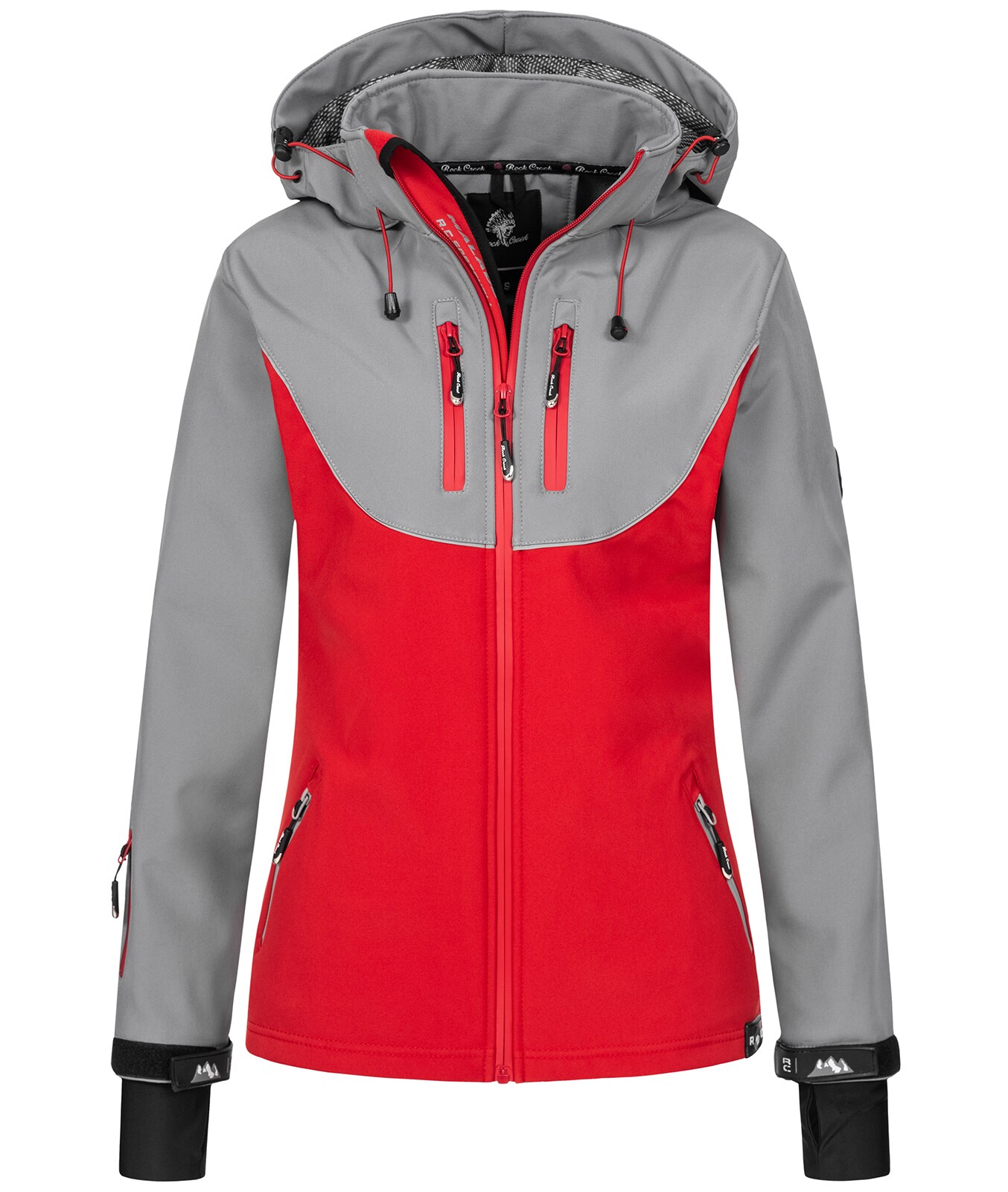 Rock Creek Jacke Softshelljacke Regular Fit