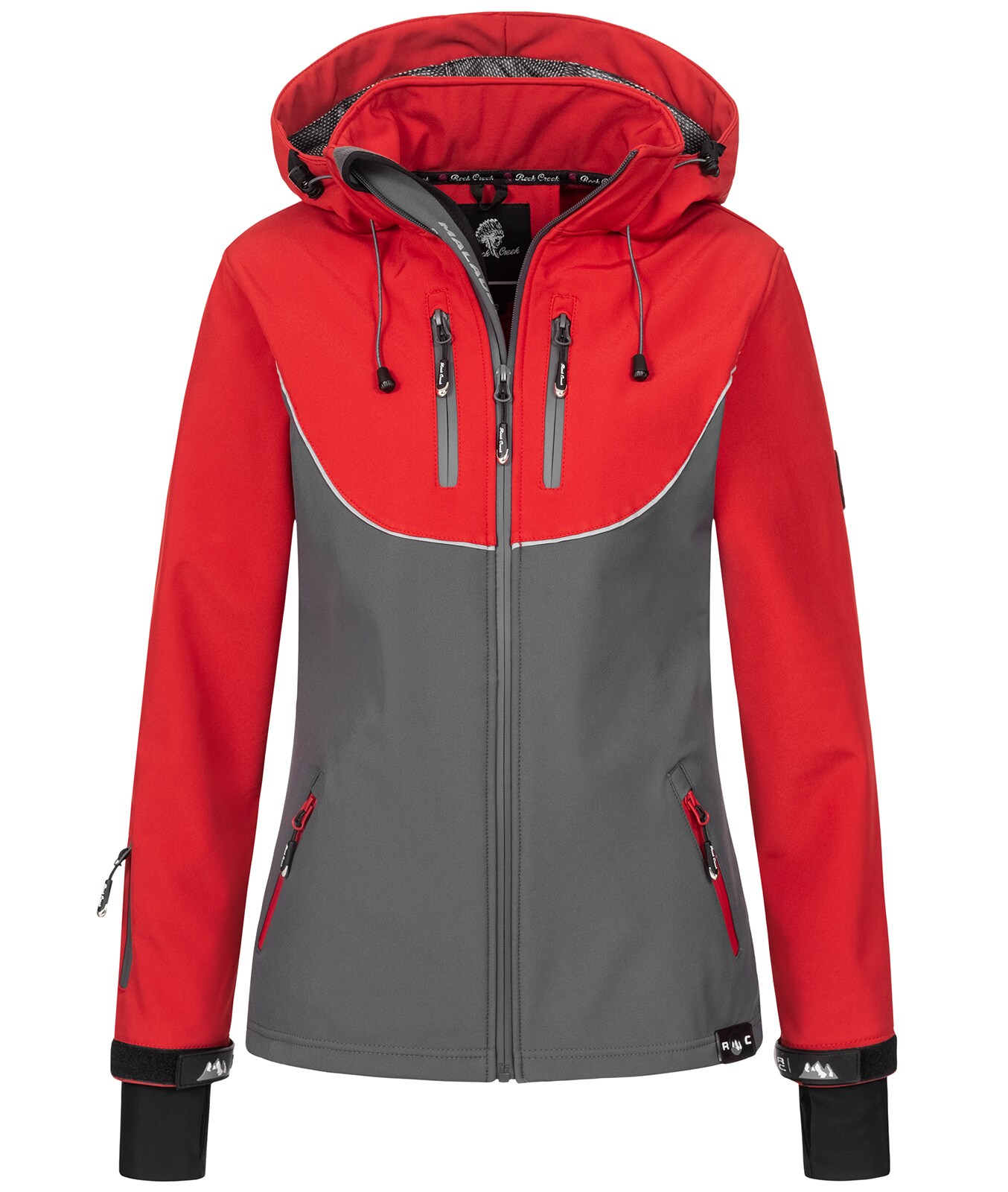 Rock Creek Jacke Softshelljacke Regular Fit