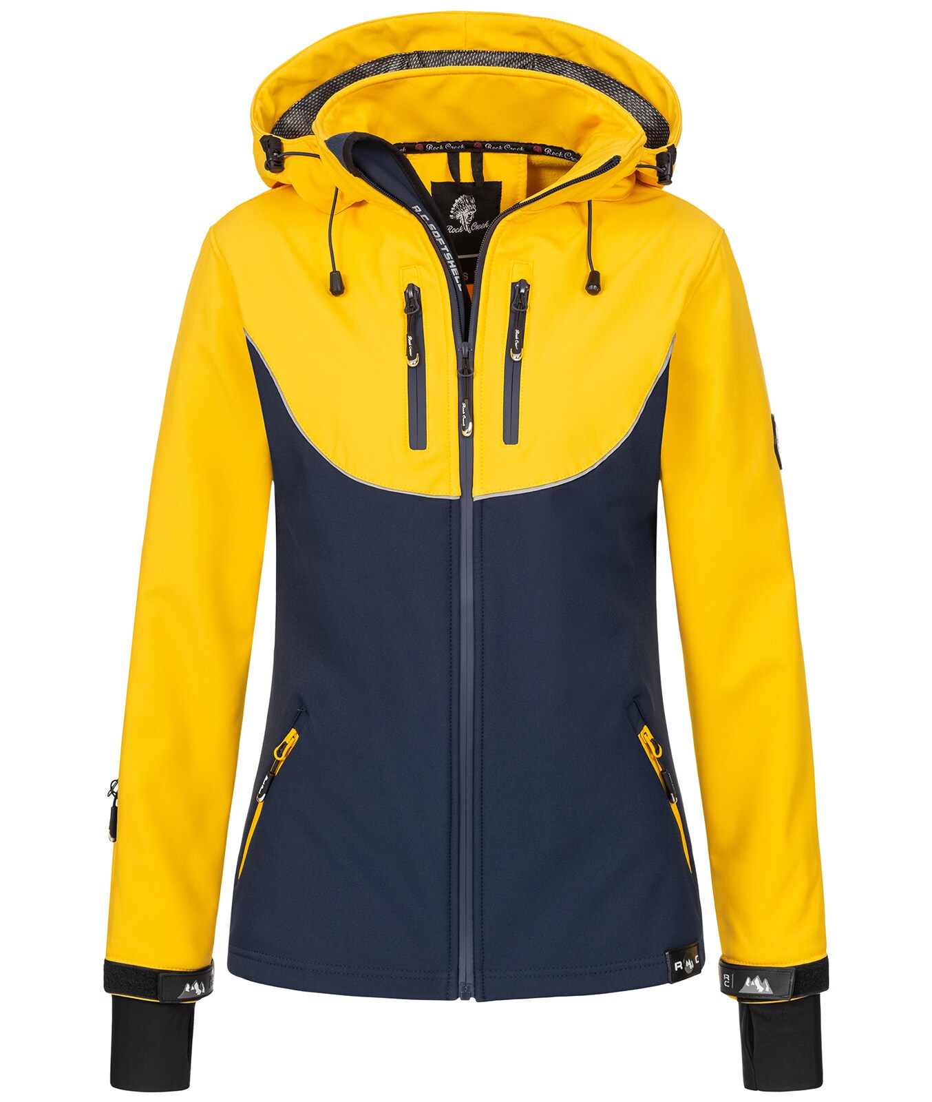 Rock Creek Jacke Softshelljacke Regular Fit