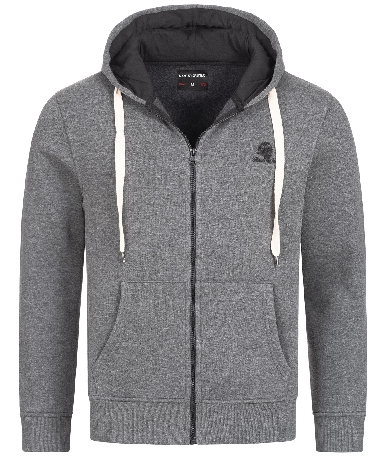 Rock Creek Sweatjacke Kapuzenpullover Regular Fit | 04251882503912