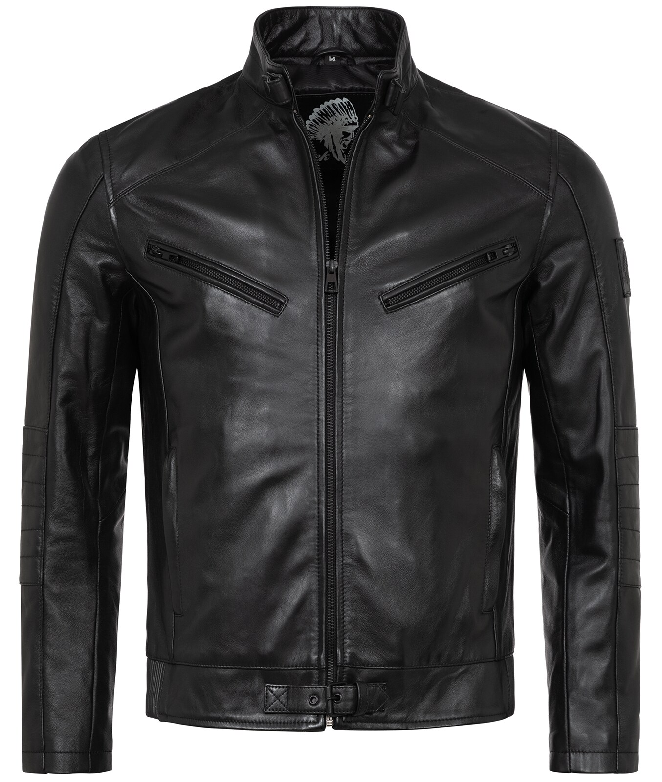Rock Creek Lederjacke Regular Fit