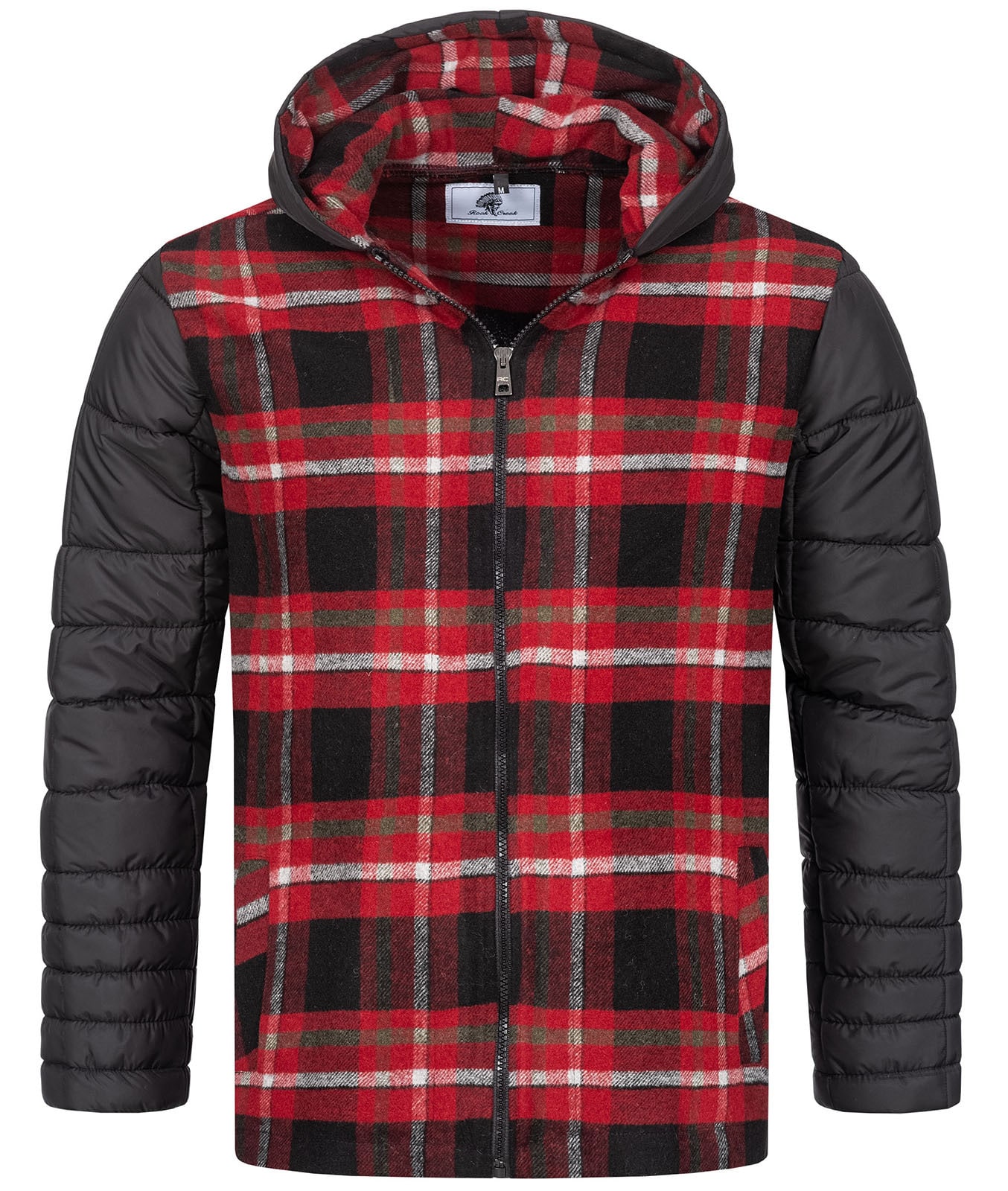 Rock Creek Winterjacke Kariert Regular Fit - Bild 1