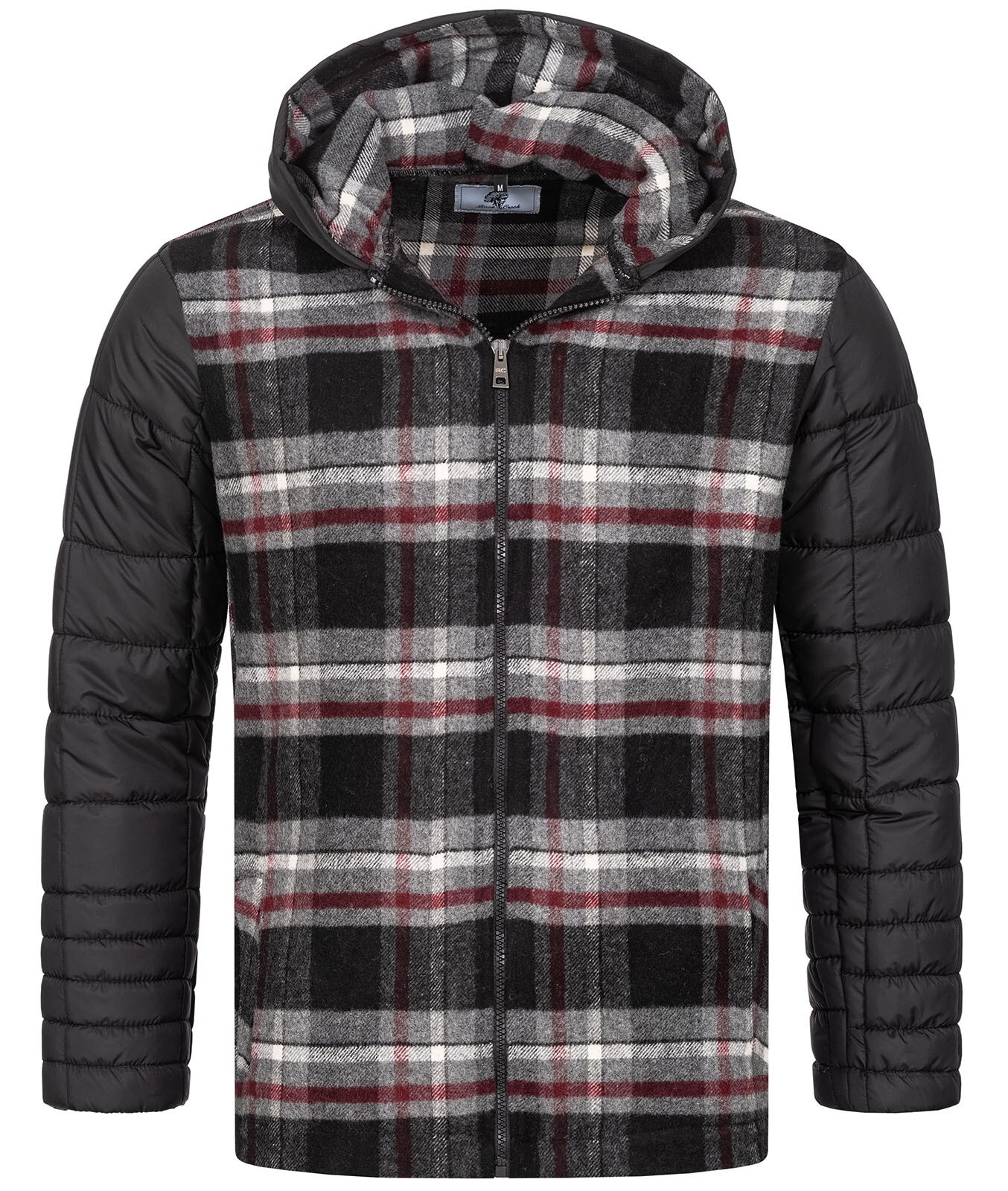 Rock Creek Winterjacke Kariert Regular Fit