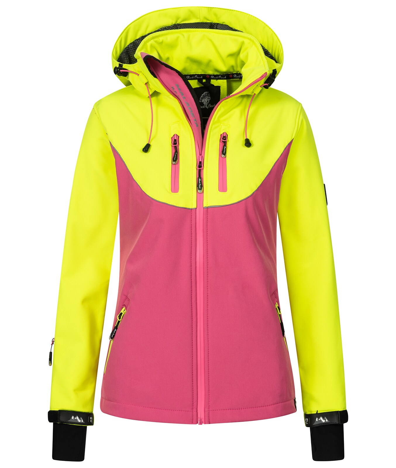 Rock Creek Jacke Softshelljacke Regular Fit