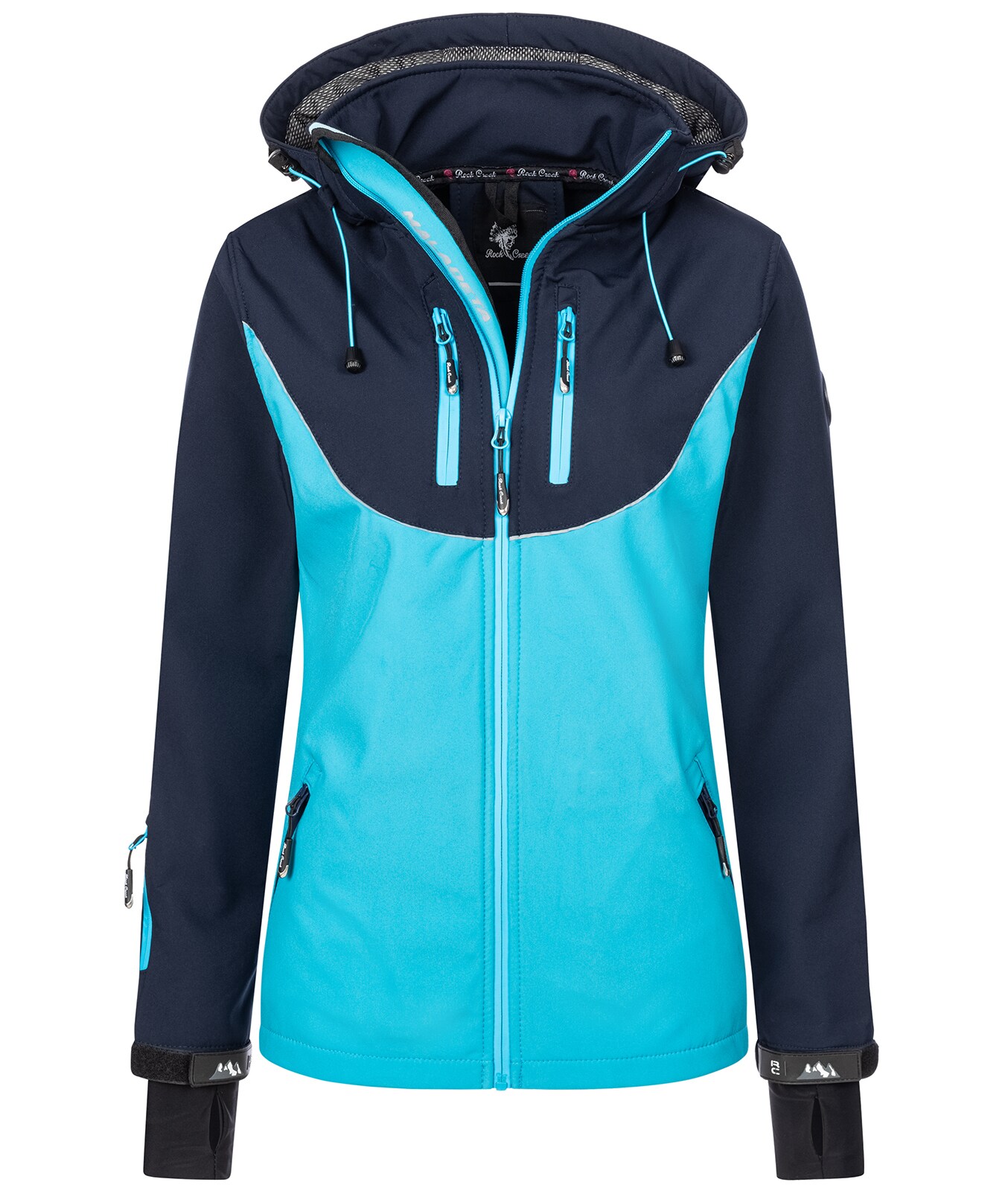 Rock Creek Jacke Softshelljacke Regular Fit