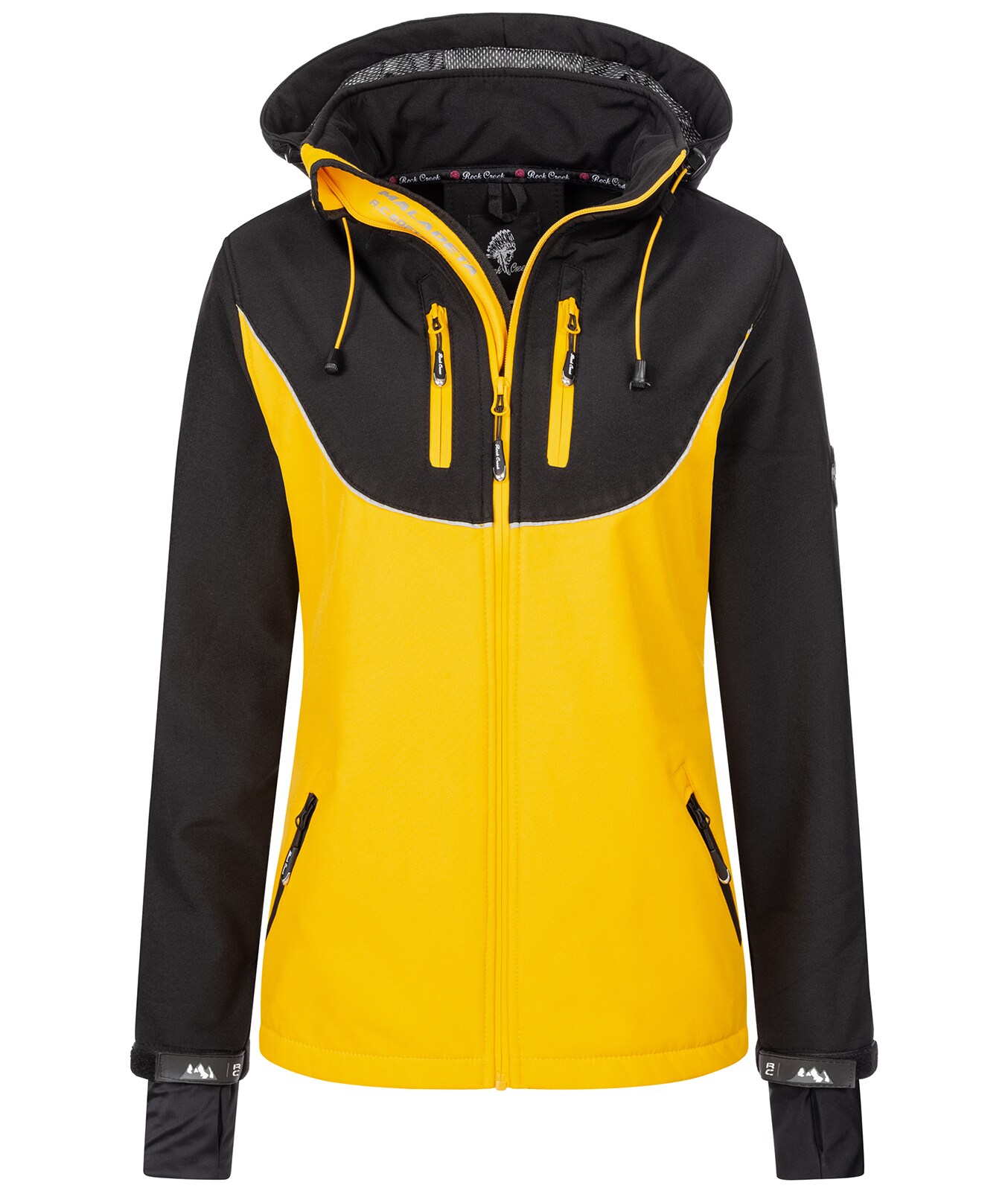 Rock Creek Jacke Softshelljacke Regular Fit