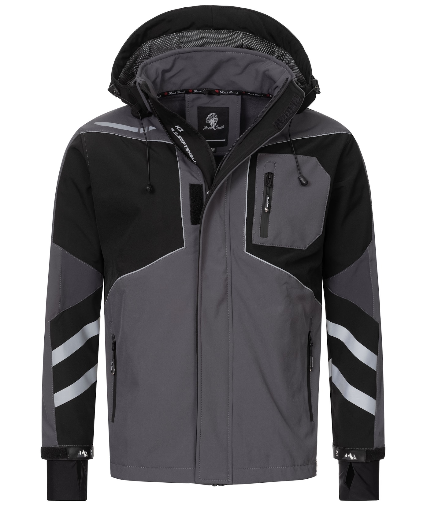 Rock Creek Softshelljacke Softshell Windbreaker