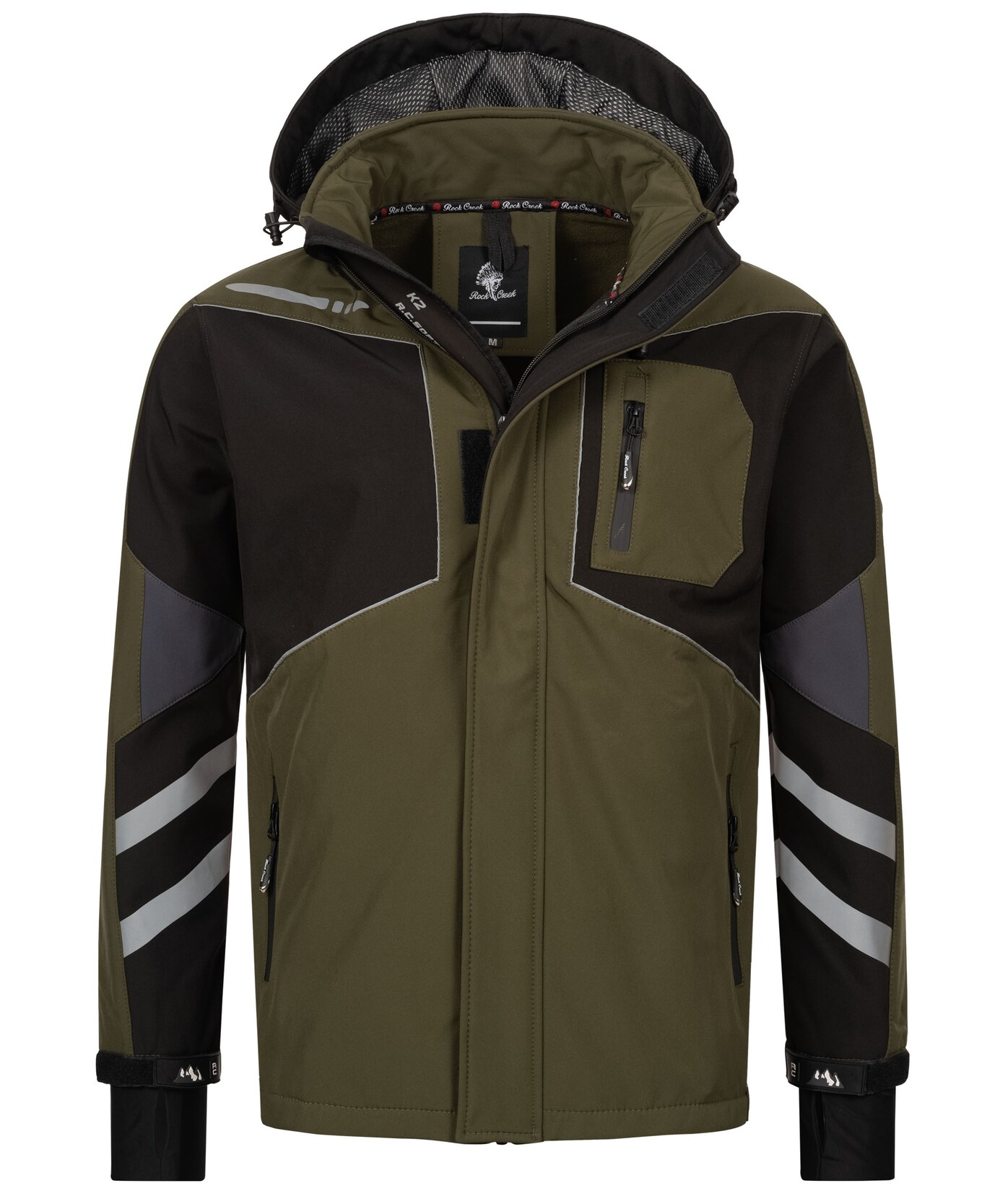 Rock Creek Softshelljacke Softshell Windbreaker