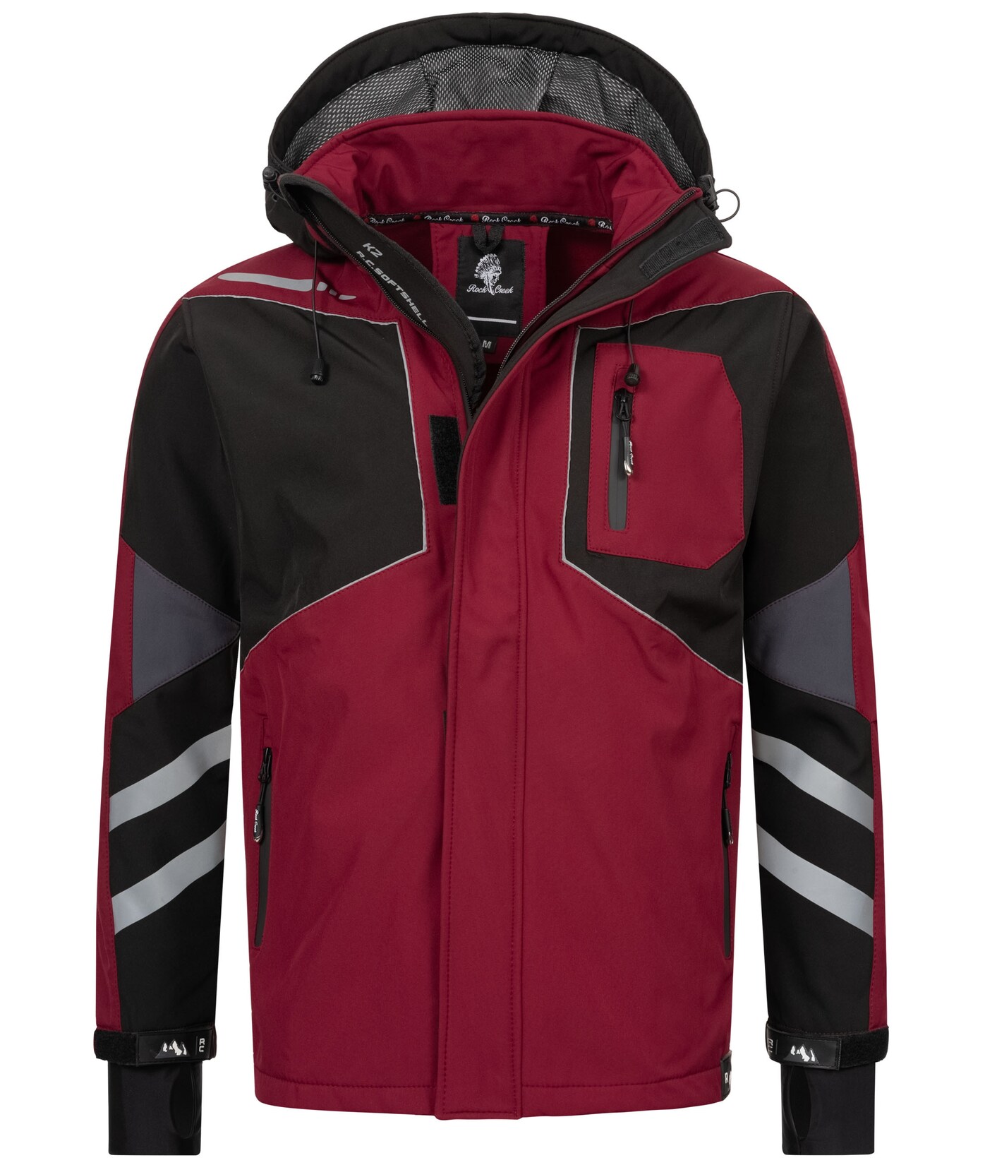 Rock Creek Softshelljacke Softshell Windbreaker