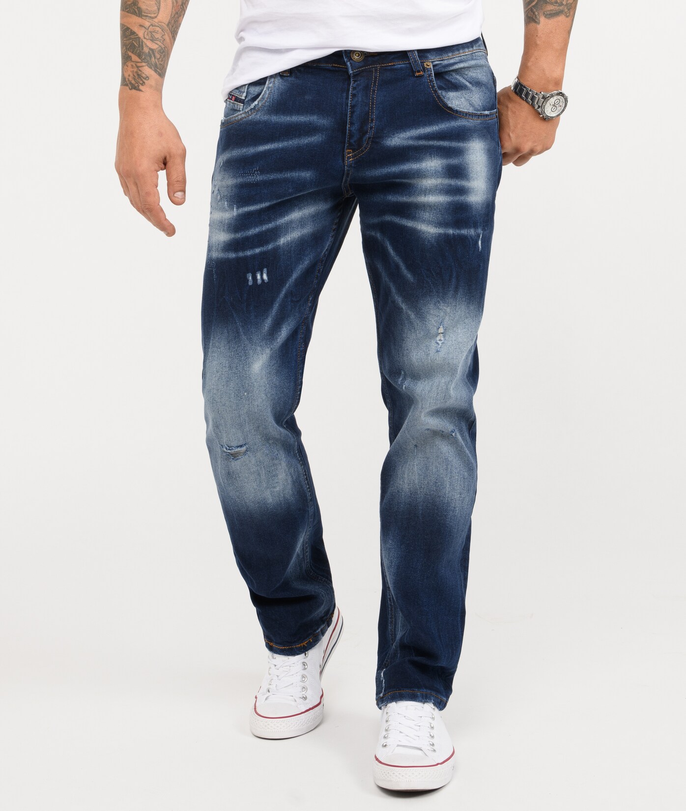 Rock Creek Jeans Straight-Cut