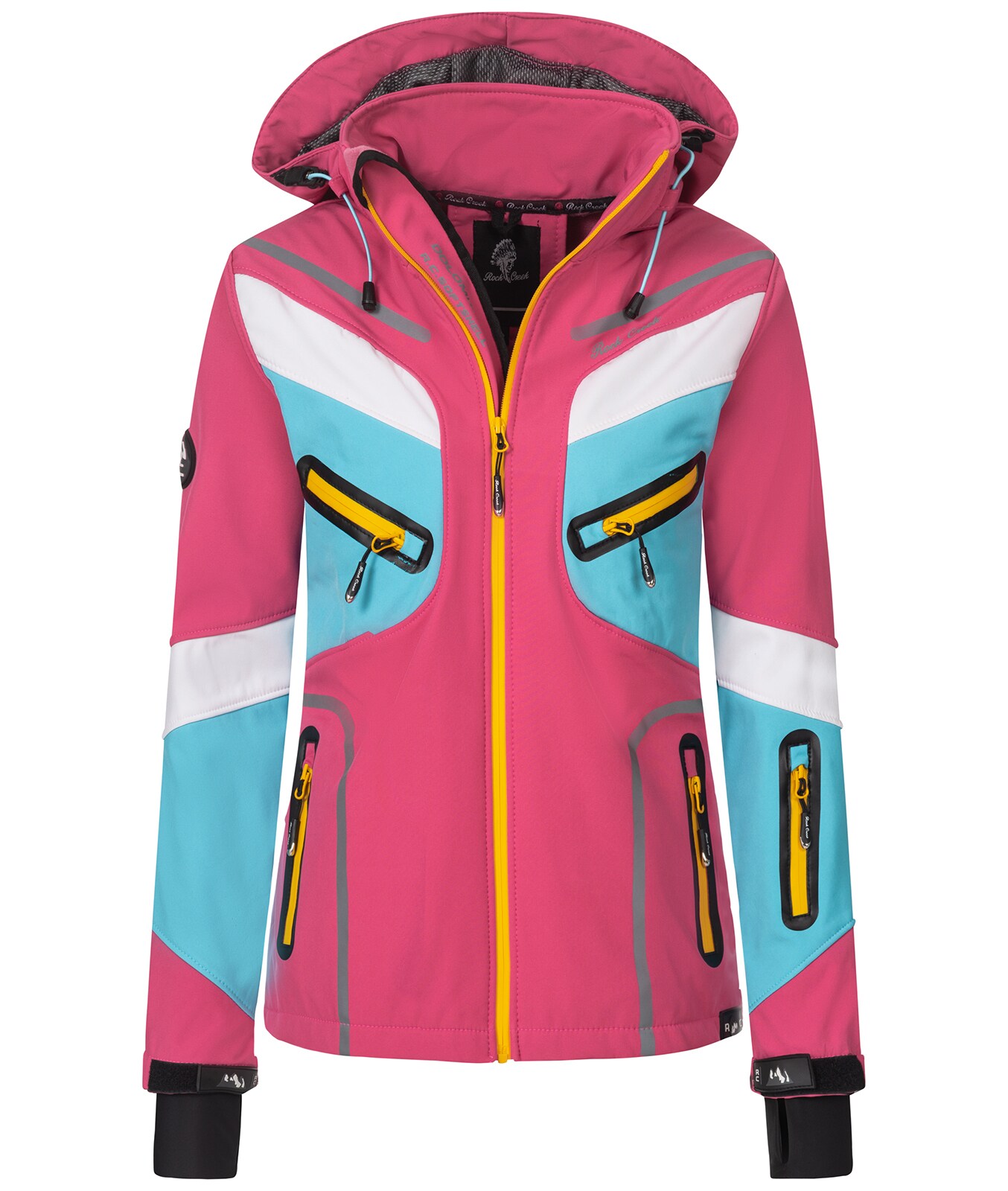 Rock Creek Softshelljacke Softshell Windbreaker