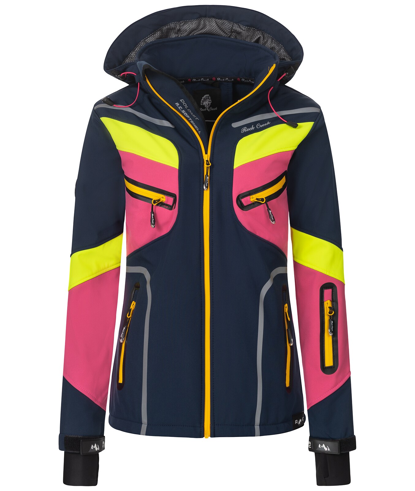 Rock Creek Softshelljacke Softshell Windbreaker