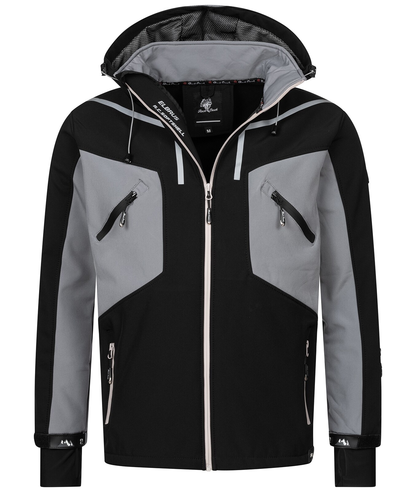 Rock Creek Softshelljacke Softshell Windbreaker - Bild 1