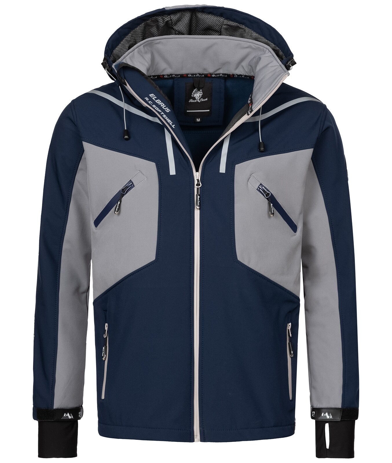 Rock Creek Softshelljacke Softshell Windbreaker