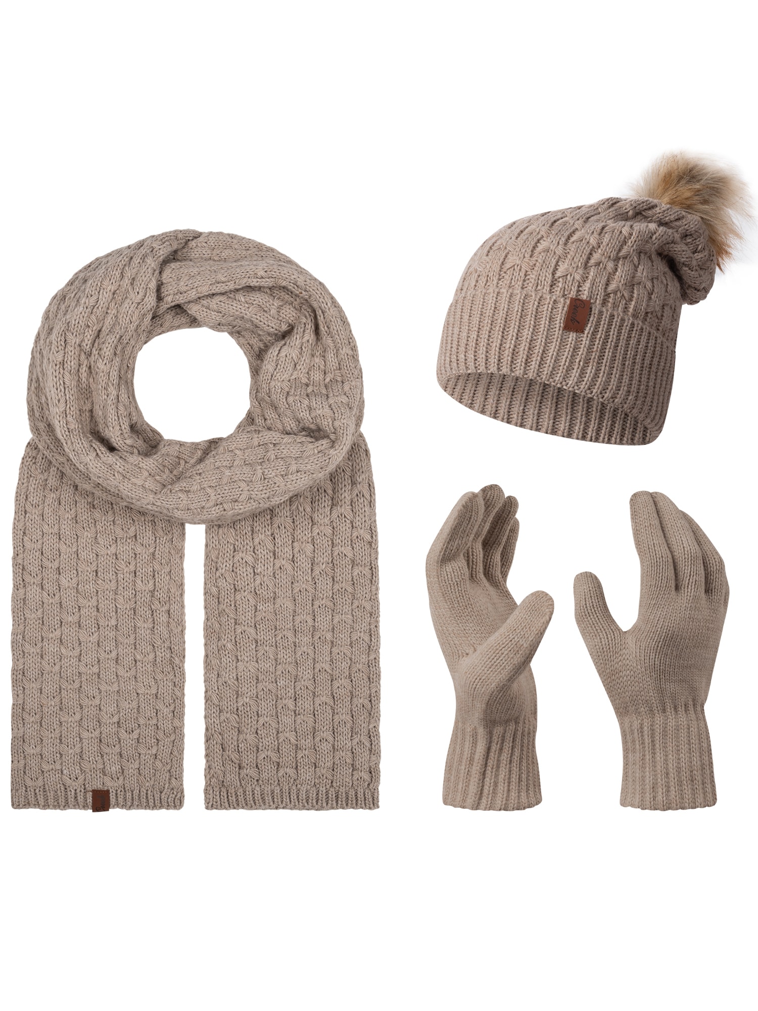 Rock Creek Schal M&uuml;tze Handschuhe Set Winterset - Bild 1