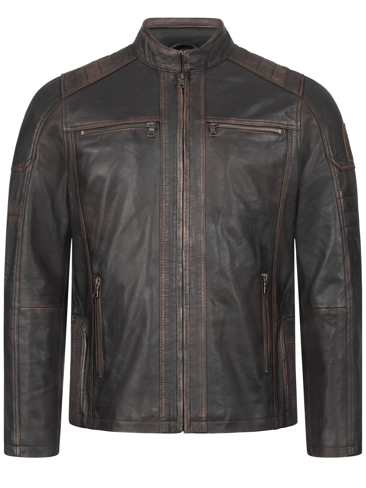 Rock Creek Lederjacke Jacke