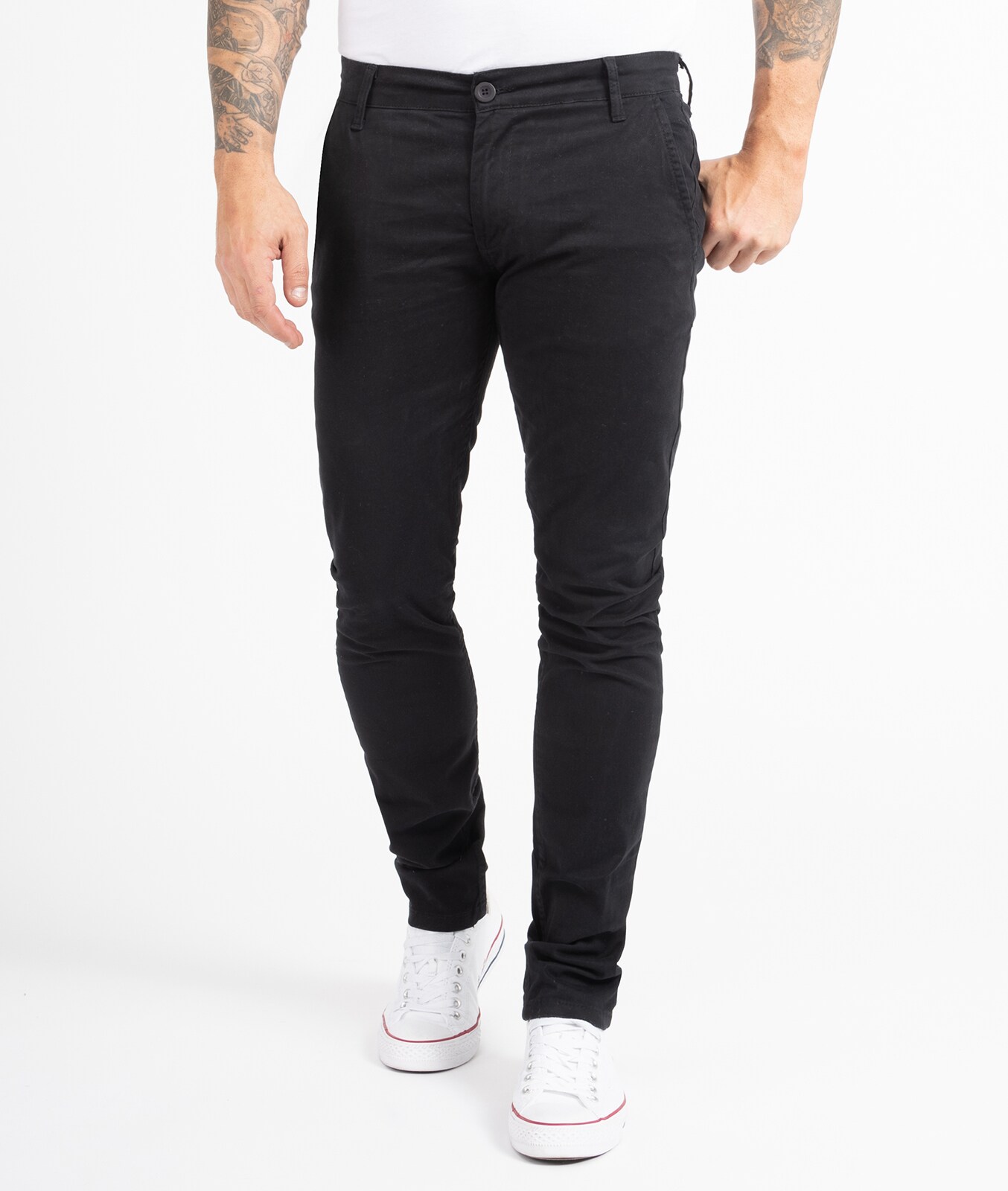 Indumentum Chino Hose Slim Fit - Bild 1