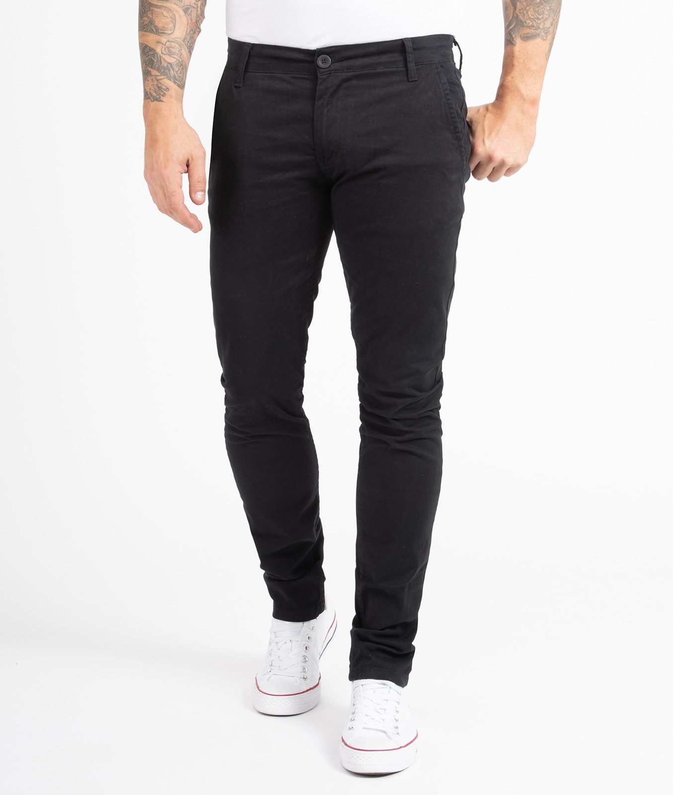 Indumentum Chino Hose Slim Fit - Bild 1
