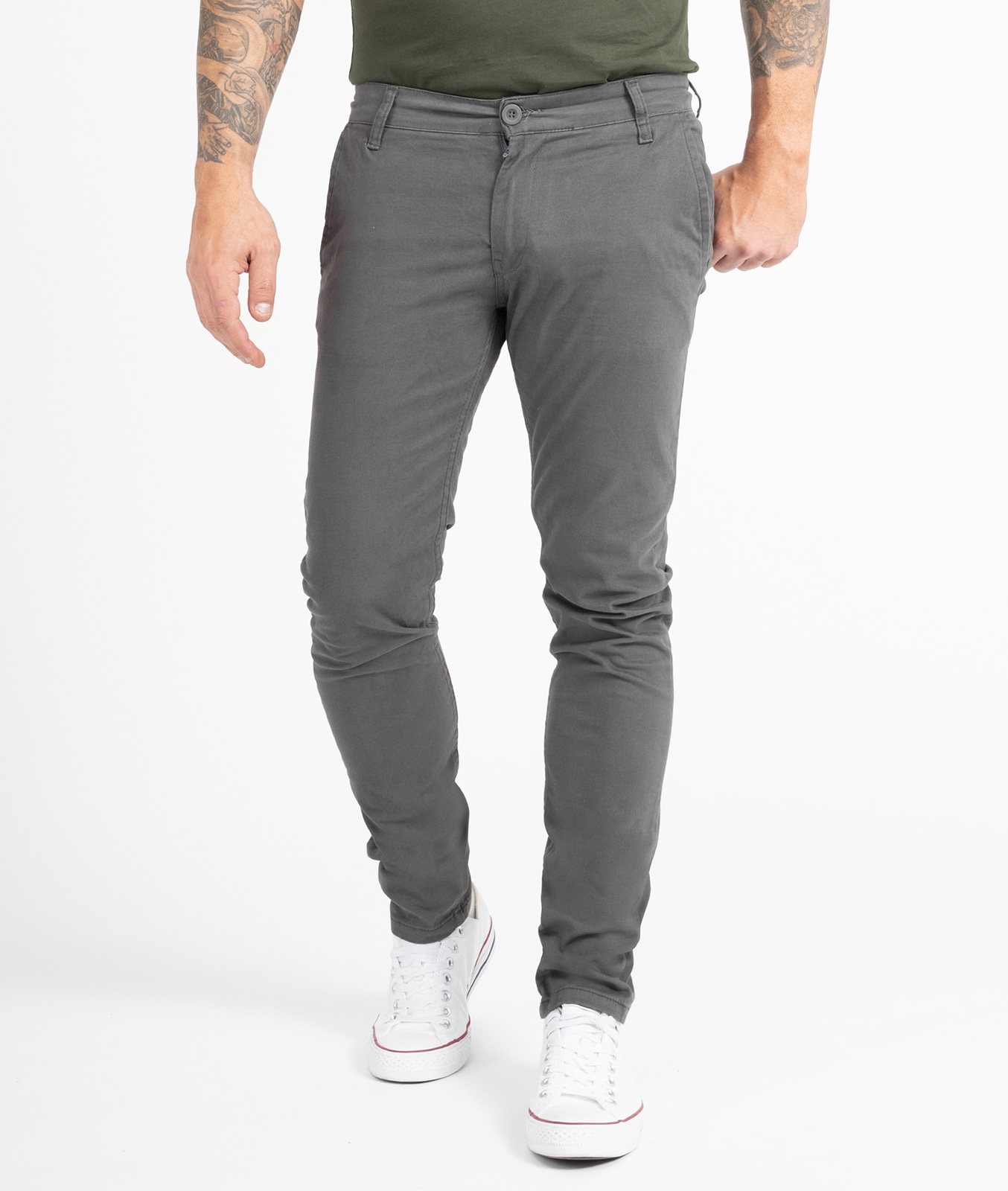 Indumentum Chino Hose Slim Fit - Bild 1