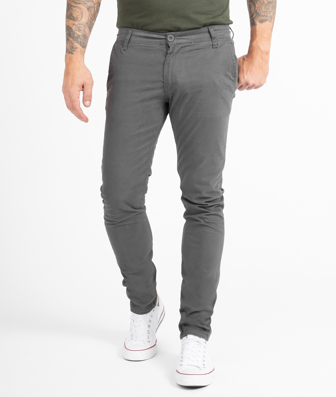 Indumentum Chino Hose Slim Fit
