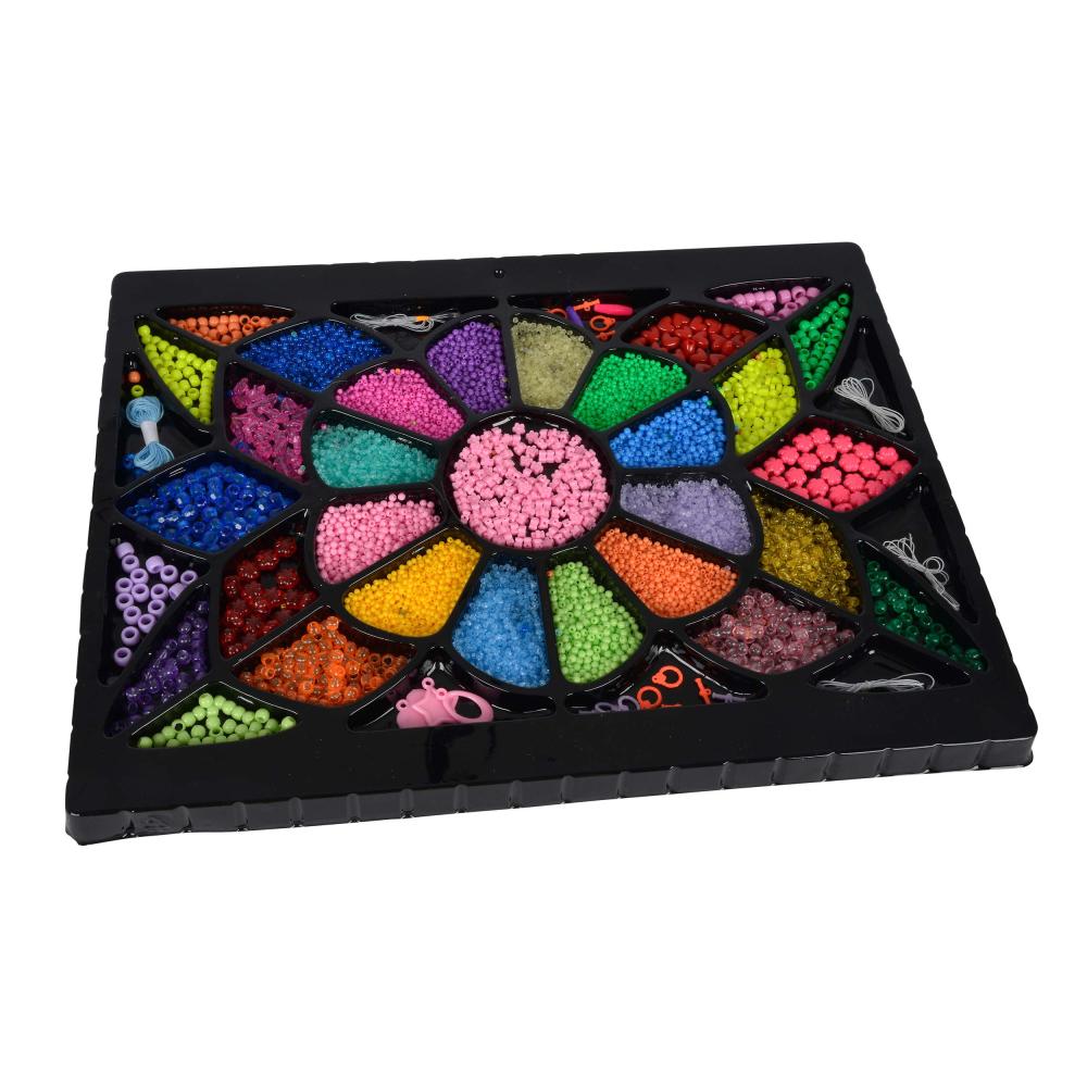 Art & Fun Perlenset 10000 Perlen Bastelperlen - Bild 1