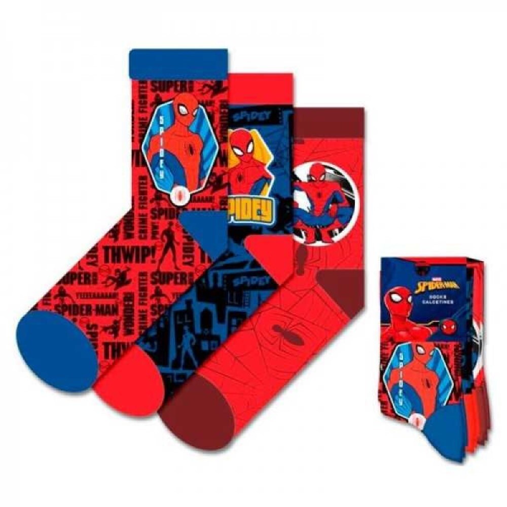 Spiderman - 3er Set Socken - Bild 1