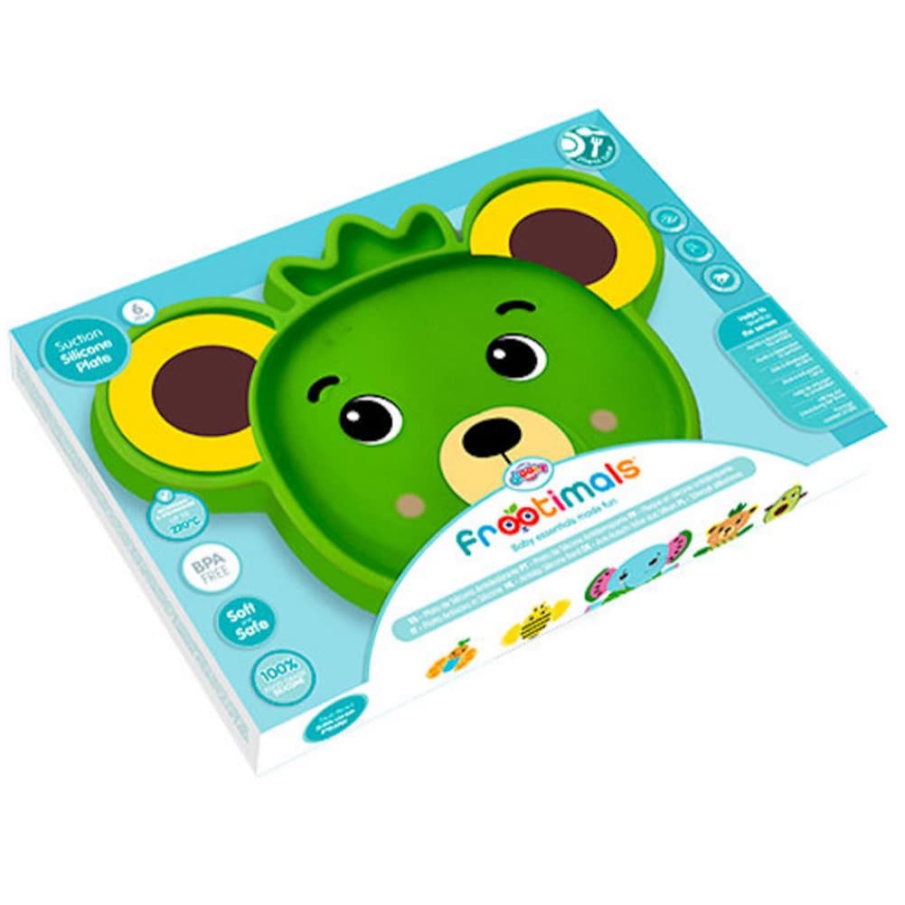 Baby Anti Rutsch Teller B&auml;r - Bild 1