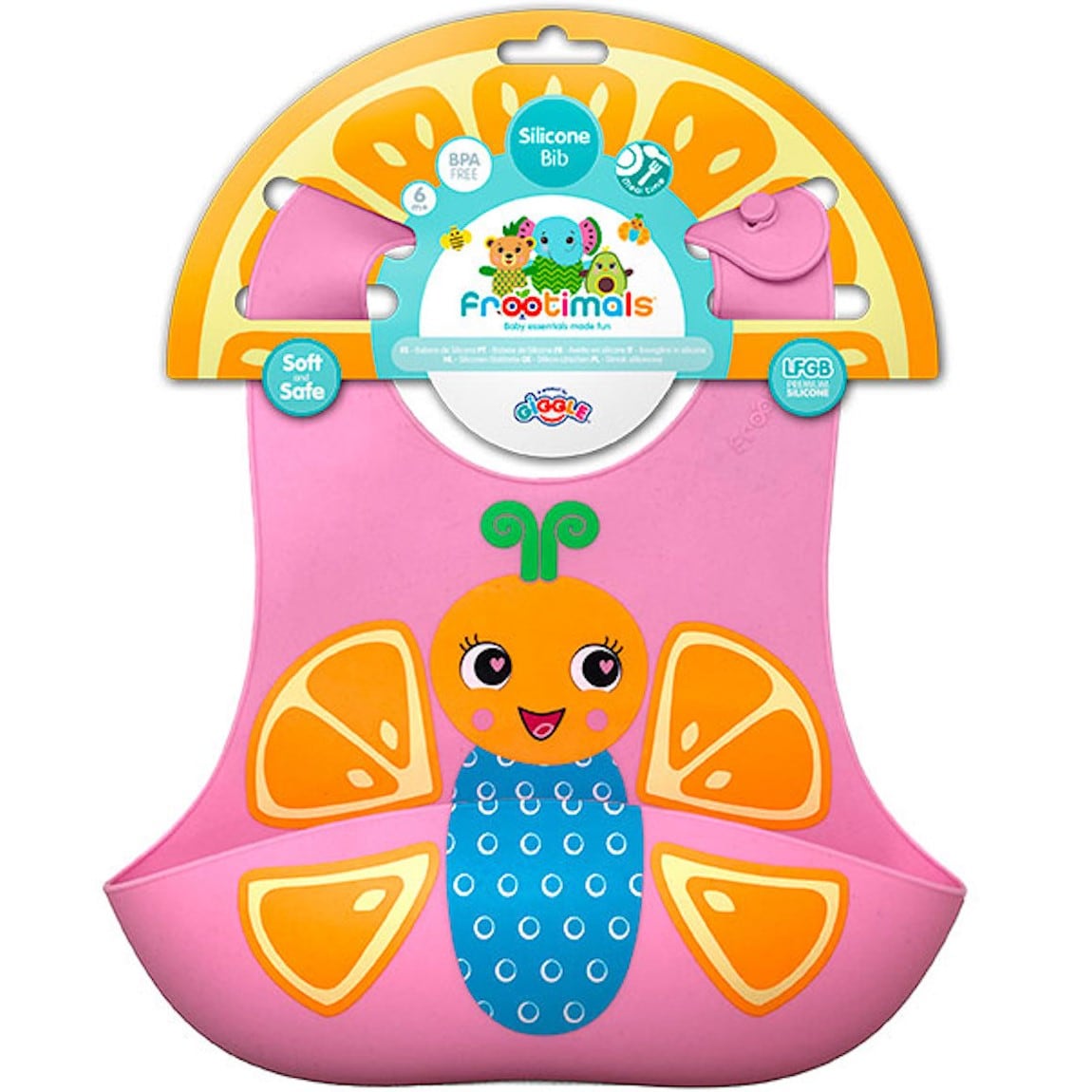 Baby Silikon Laken L&auml;tzchen Schmetterling - Bild 1