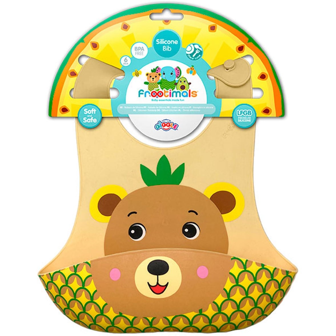 Baby Silikon Laken L&auml;tzchen B&auml;r - Bild 1