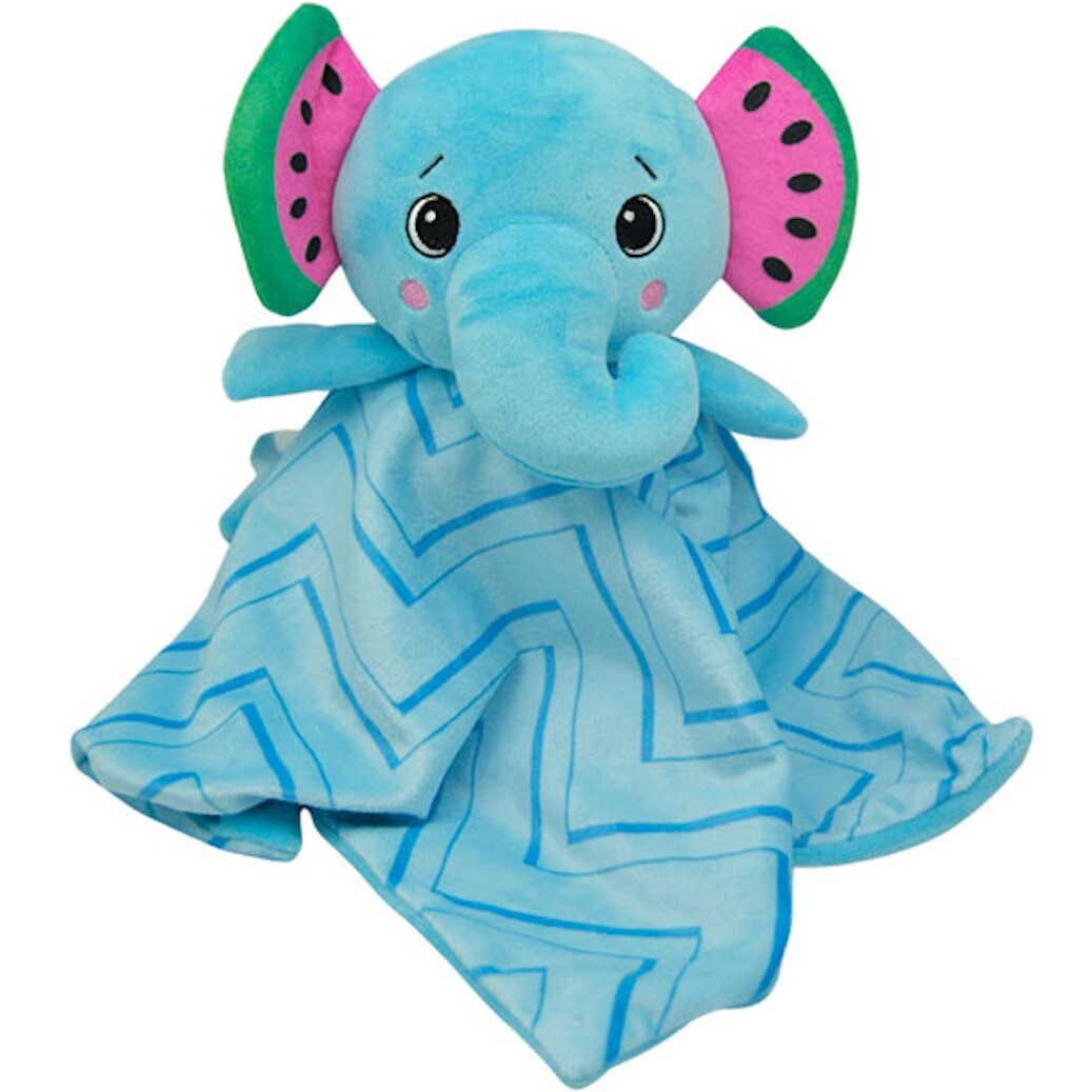 Baby Schmusetuch Pl&uuml;schspielzeug Elefant - Bild 1