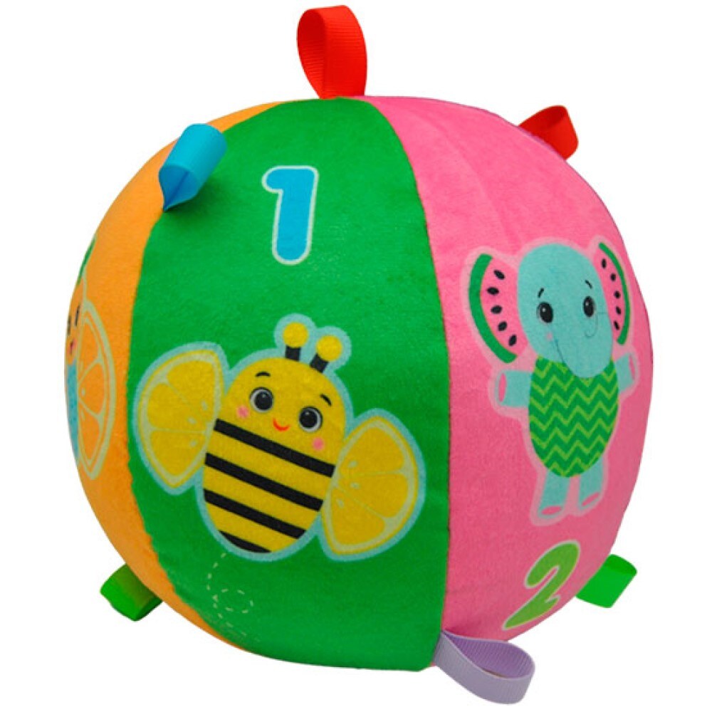 Baby Pl&uuml;sch Spielball mit Soundeffekte Ball - Bild 1