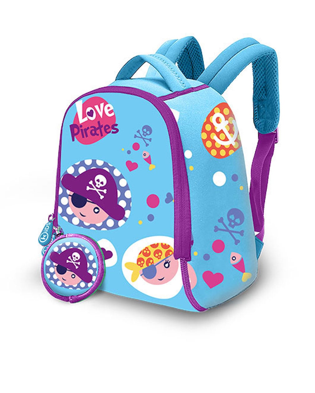 Piraten Rucksack mit Piraten Symbolen - Bild 1