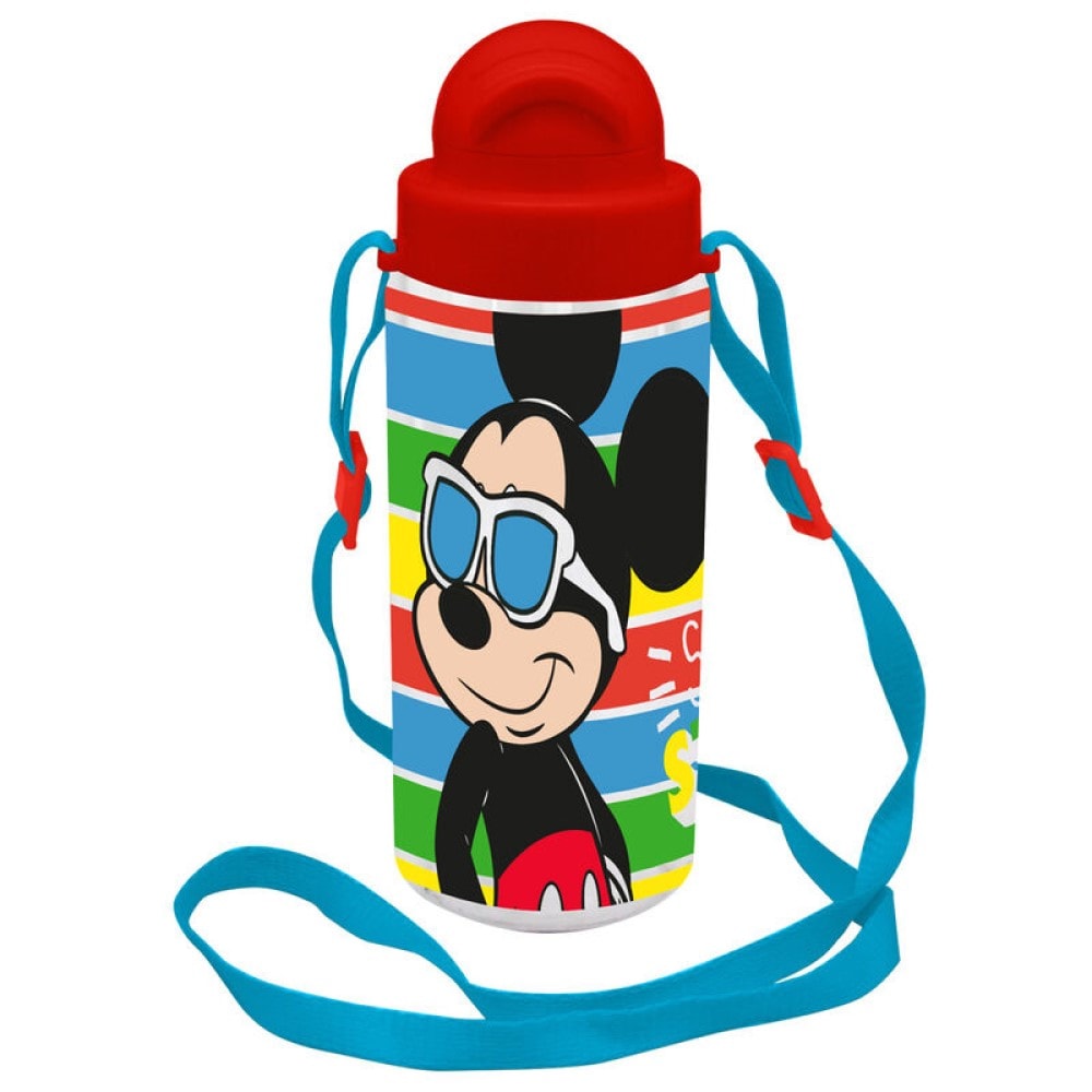 Disney Mickey Mouse Aluminium Trinkflasche mit einem Tragegurt - Bild 1