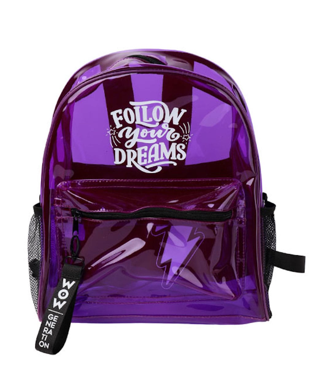 WOW Generation Rucksack Violett transparent - Bild 1