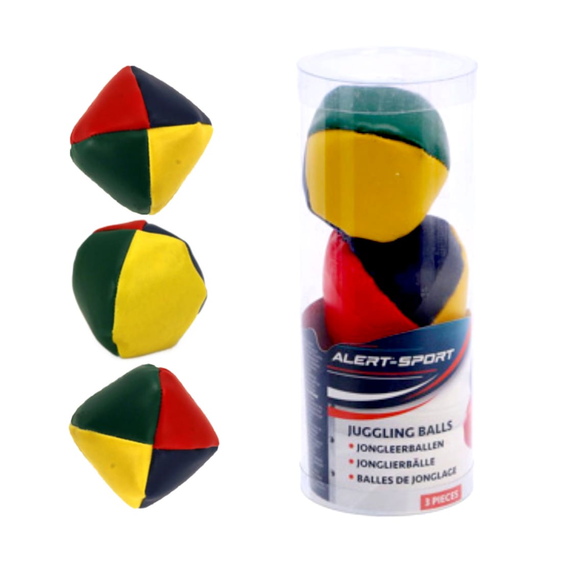 Jonglierb&auml;lle 3 St&uuml;ck Zirkus Ball Set - Bild 1
