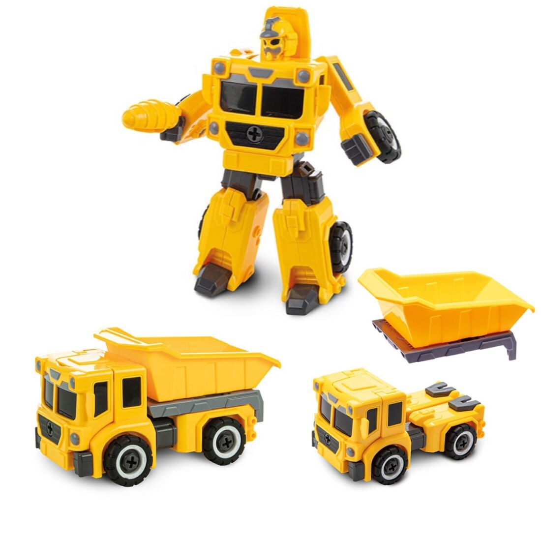 Transformierbarer Roboter Kipplaster Lastwagen LKW Spielzeugauto - Bild 1