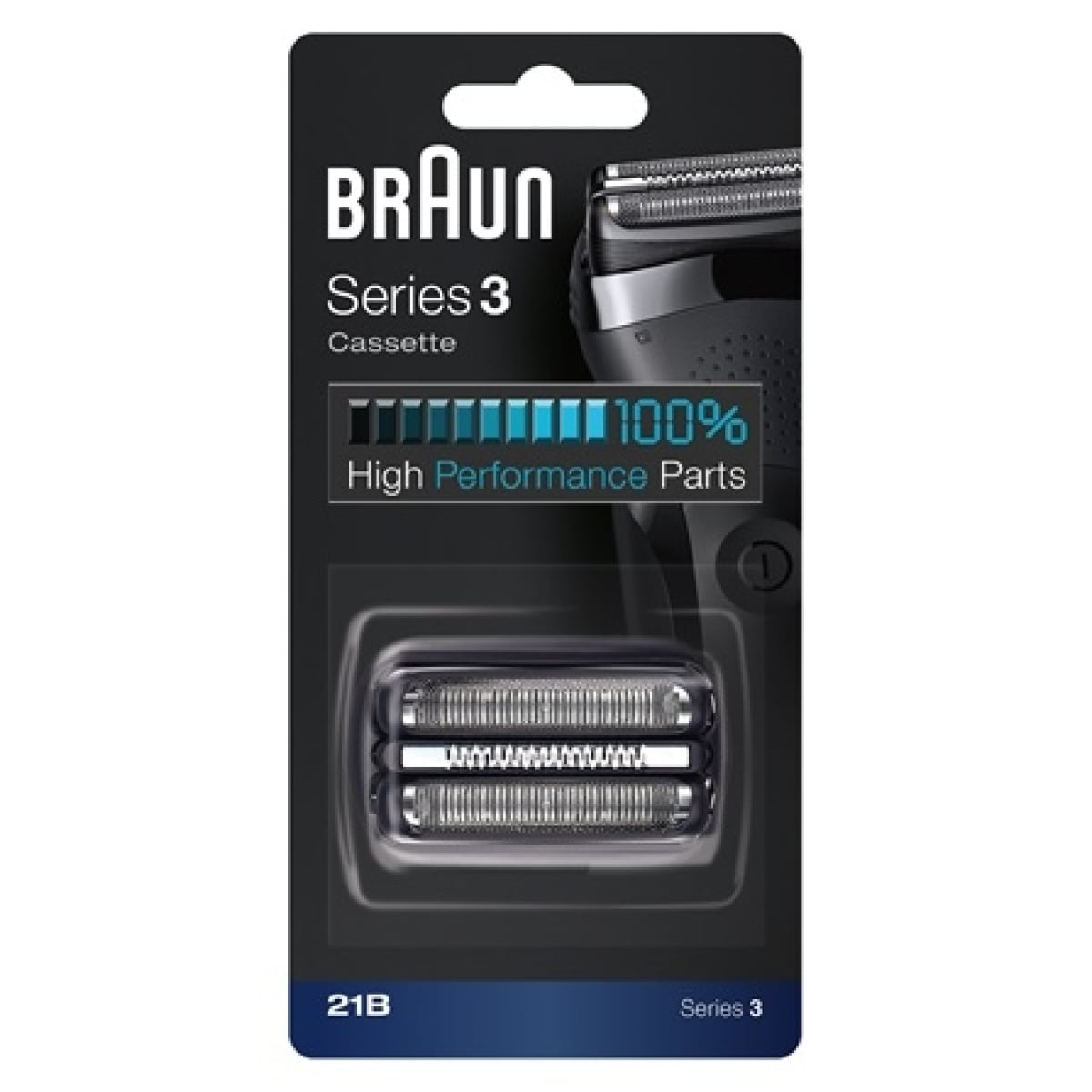 Braun Kombipack 21B Black Scherfolie + Schermesser - Bild 1