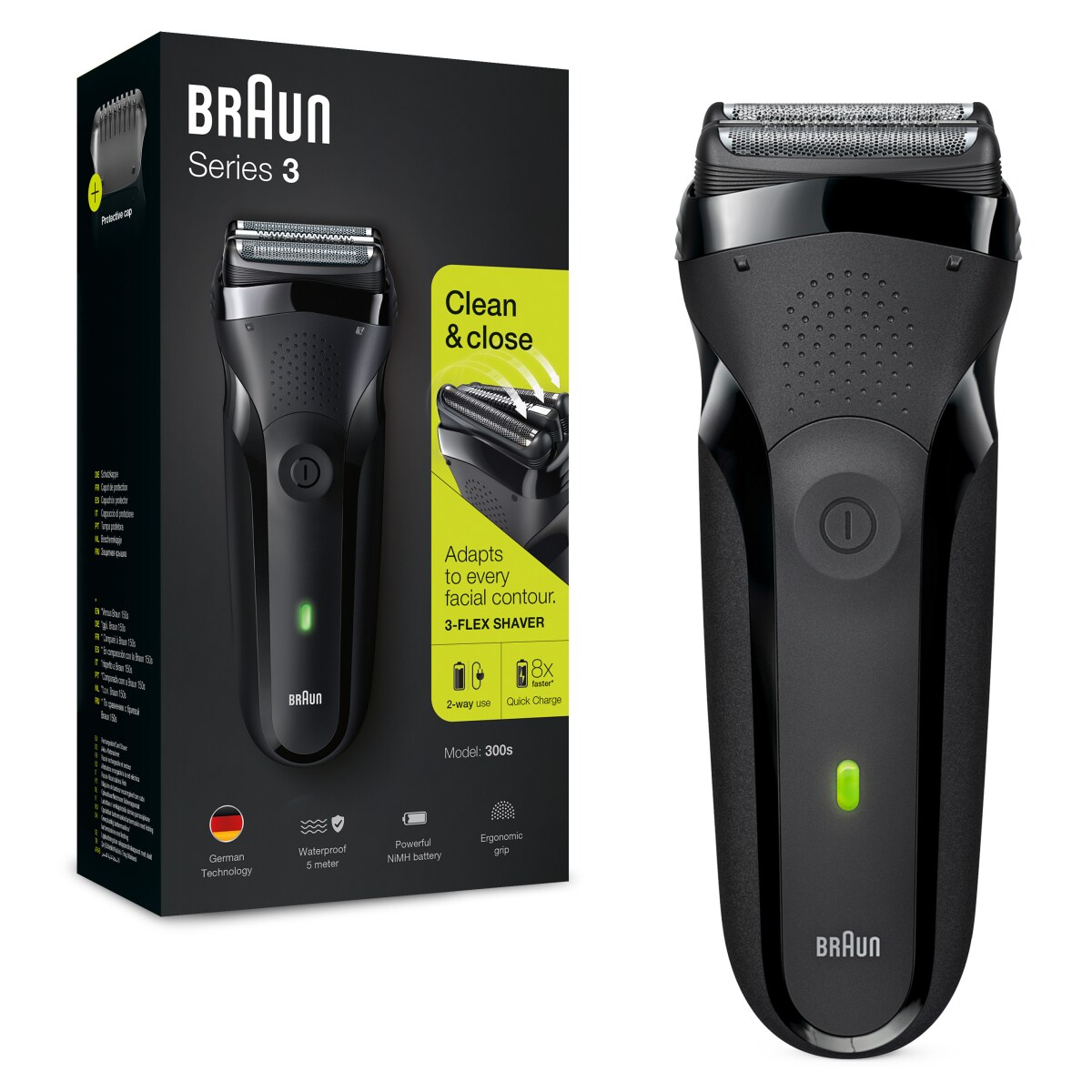 Braun Series 3 300s Herrenrasierer | 04210201163305