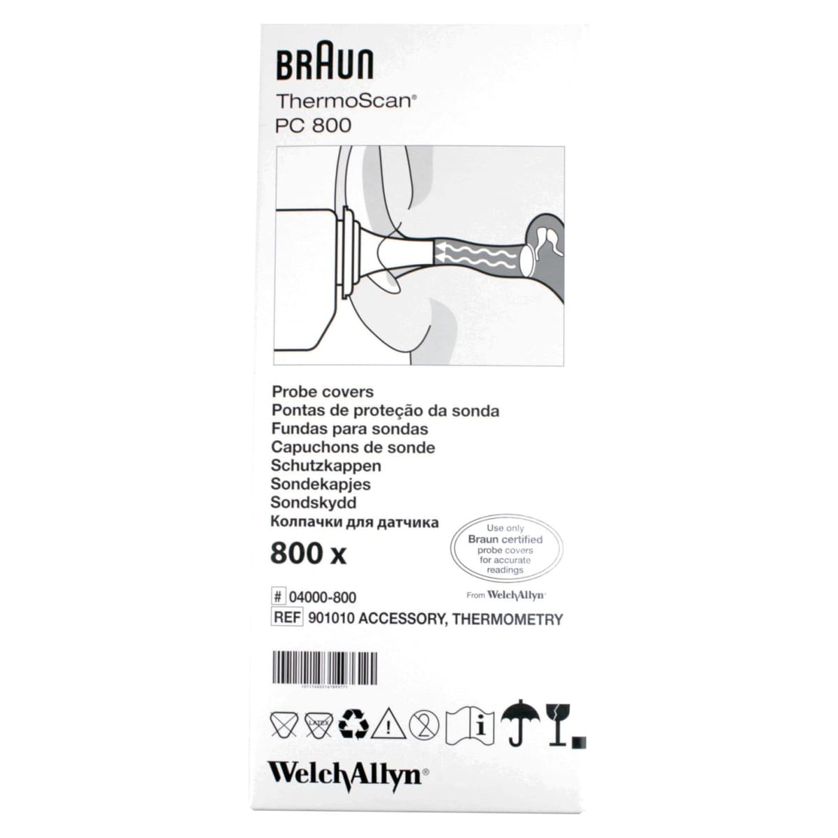 Braun PC 800 ThermoScan Schutzkappe - Bild 1