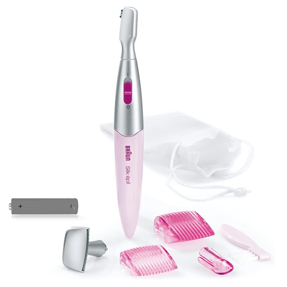 Braun Silk-&eacute;pil FG 1100 Trimmer pink - Bild 1