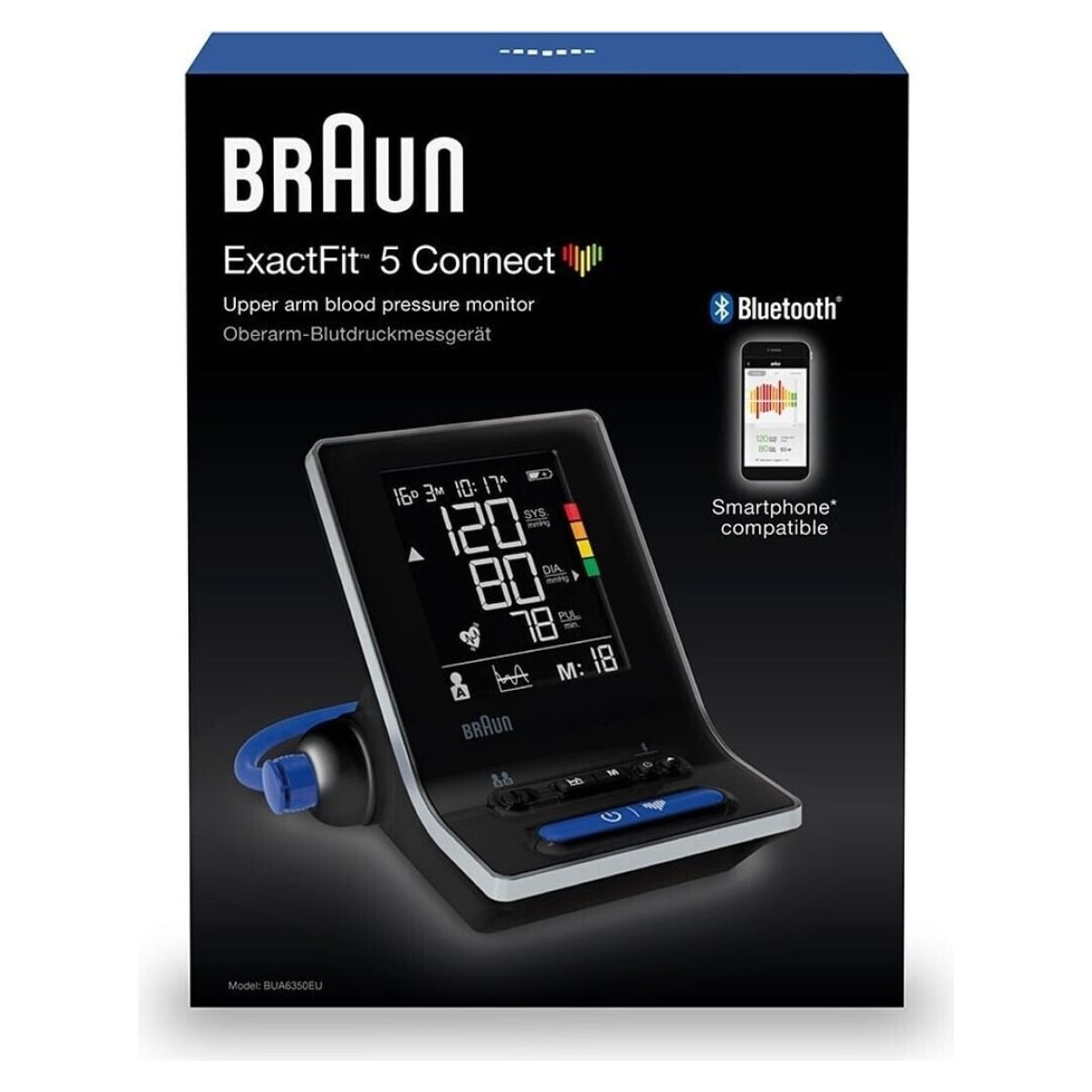 Braun ExactFit 5 Connect BUA6350EU Blutdruckmessger&auml;t - Bild 1