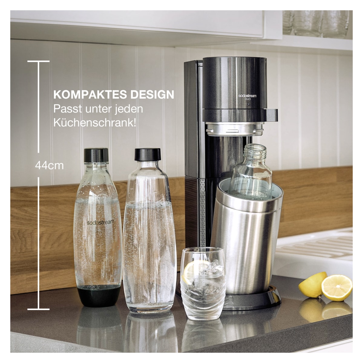 SodaStream DUO Titan Wassersprudler Umsteigerset online kaufen bei Netto