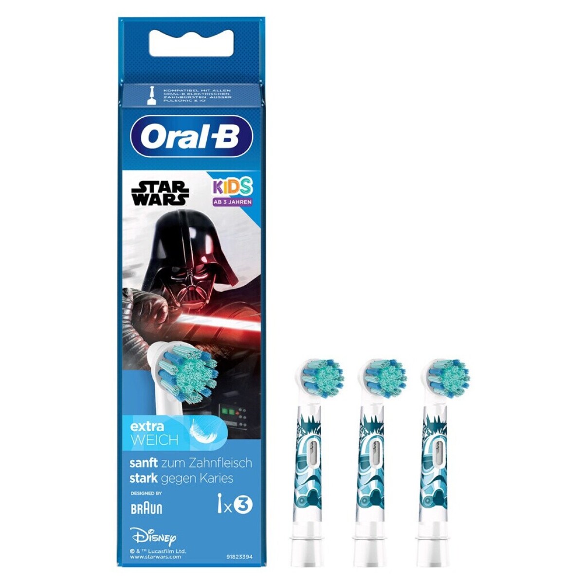 Oral-B EB10S-3 Stages Power Star Wars Ersatzb&uuml;rsten - Bild 1