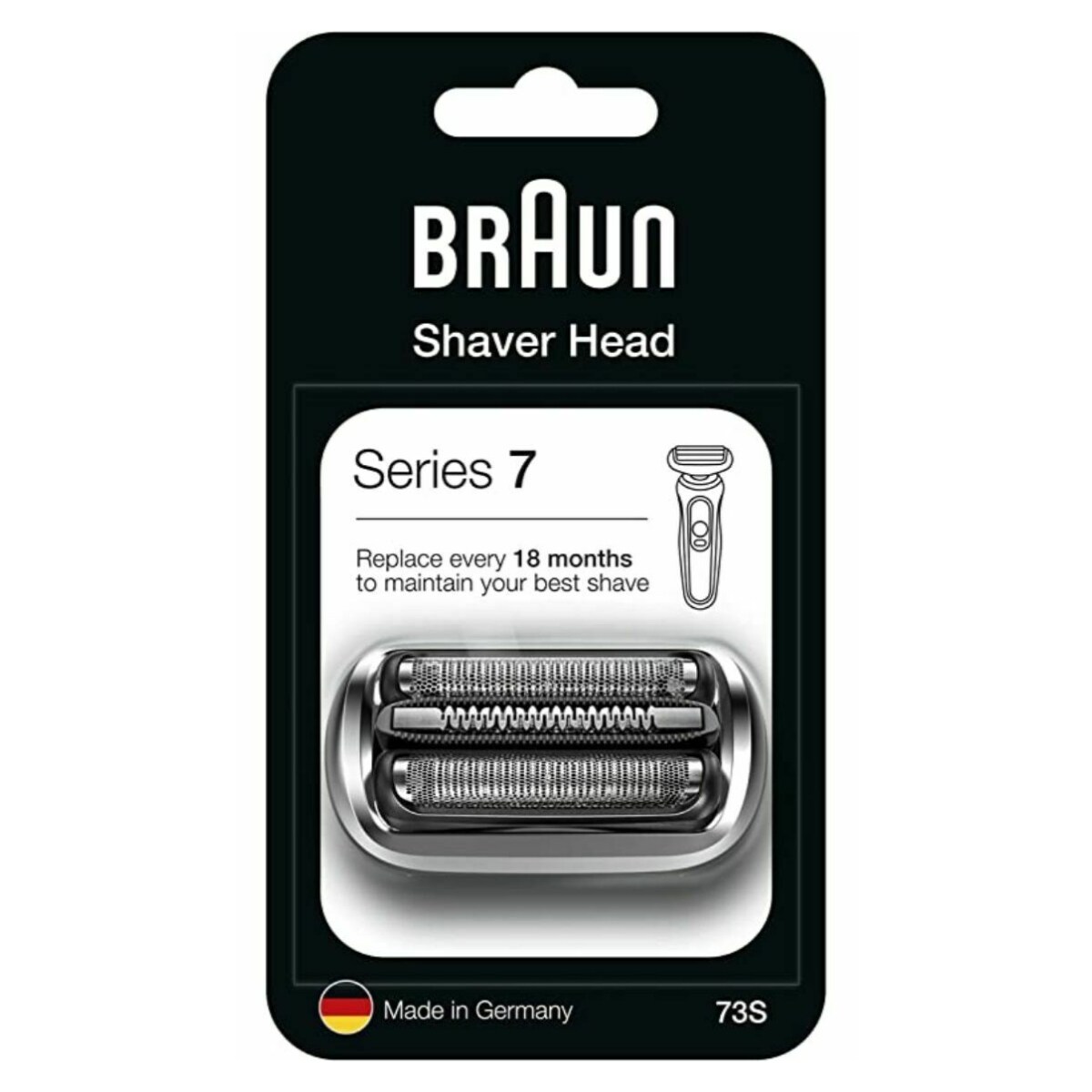 Braun Kombipack 73S Scherfolie + Schermesser | 04210201262855