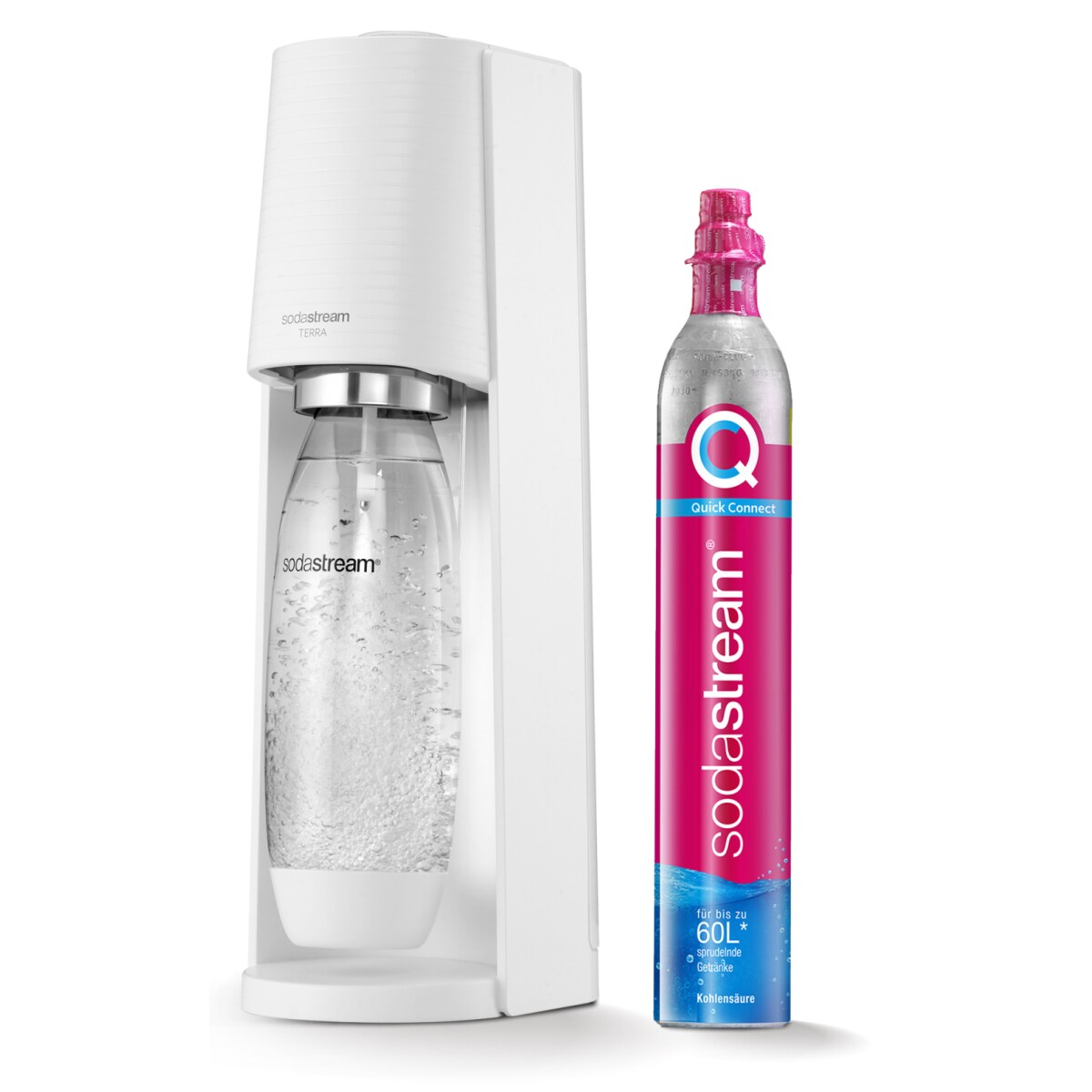 SodaStream Terra Wassersprudler weiß