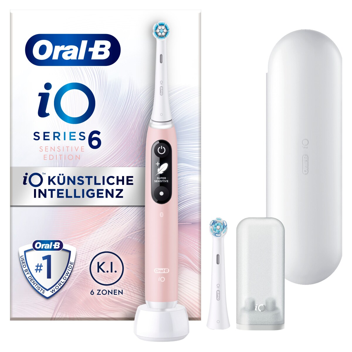 Oral-B iO Series 6 Pink Sand elektrische Zahnb&uuml;rste - Bild 1
