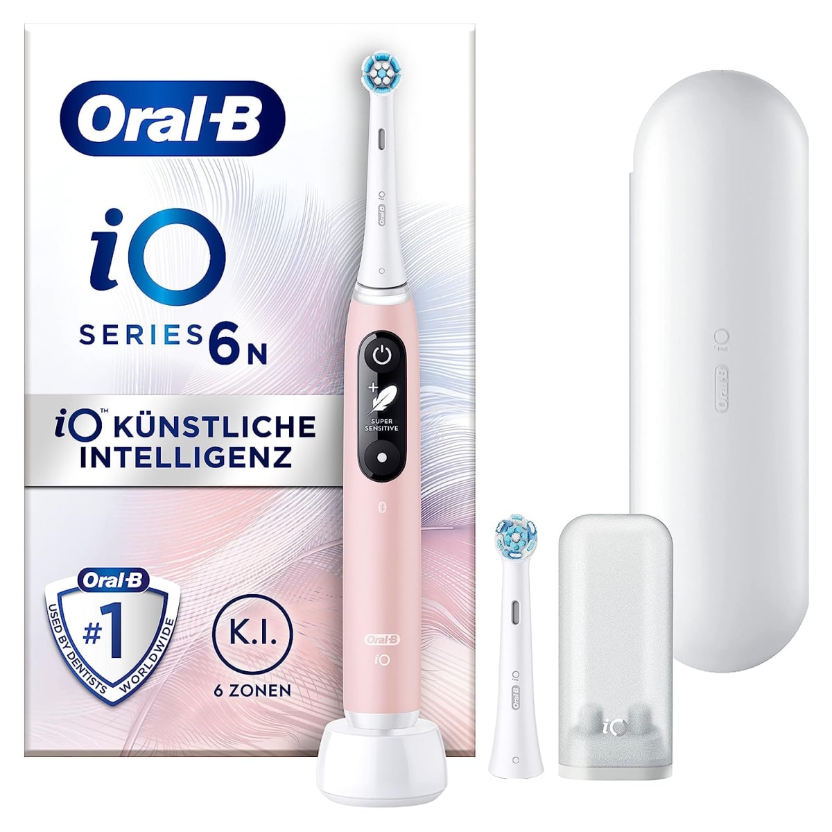 Oral-B iO Series 6 Pink Sand elektrische Zahnbürste
