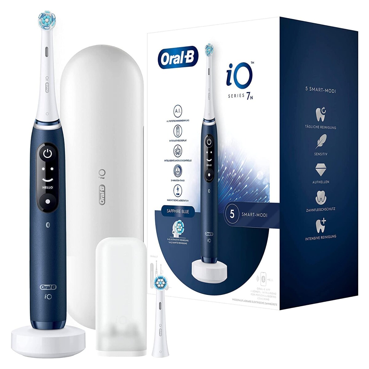 Oral-B iO Series 7N Sapphire Blue elektrische Zahnb&uuml;rste - Bild 1