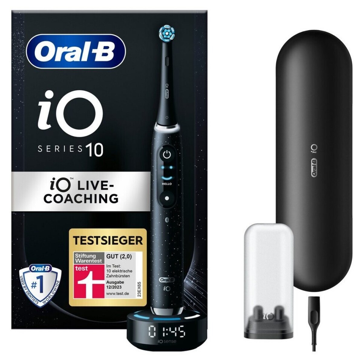 Oral-B iO Series 10 Cosmic Black elektrische Zahnb&uuml;rste - Bild 1