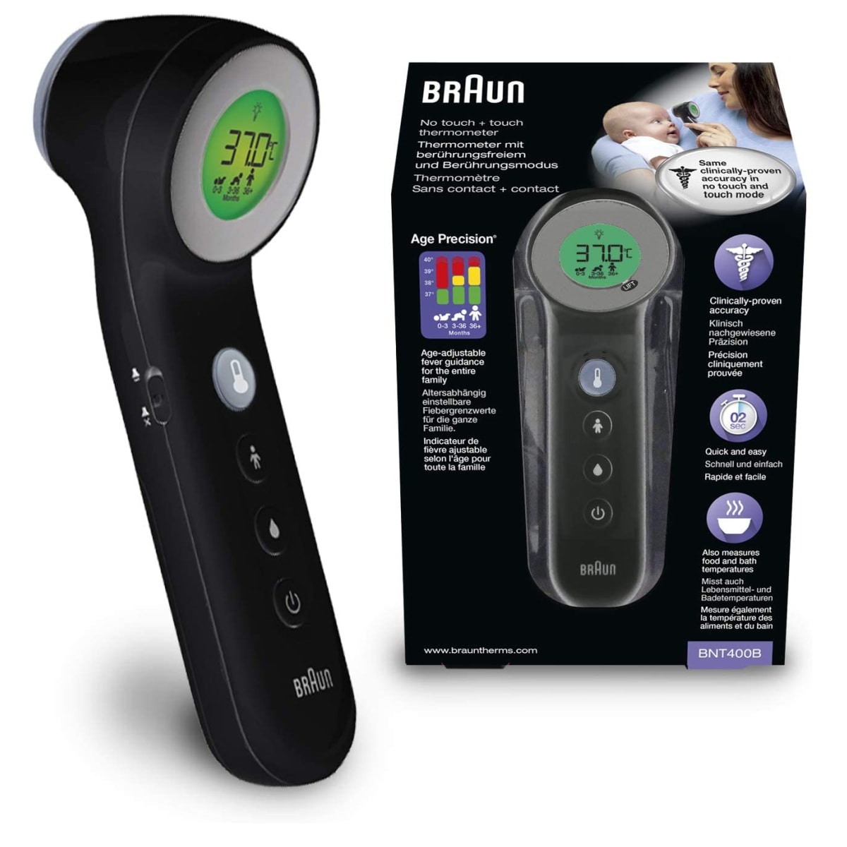 Braun BNT400B Stirnthermometer - Bild 1